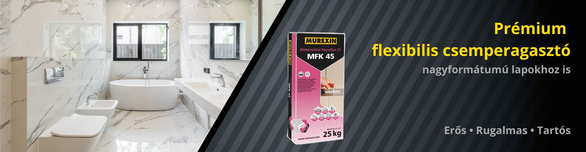 Murexin MFK 45 Mureflex S1 ragasztóhabarcs