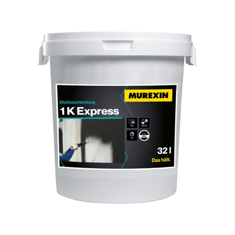 Murexin 1K Express bitumenes vastagbevonat - 32 l
