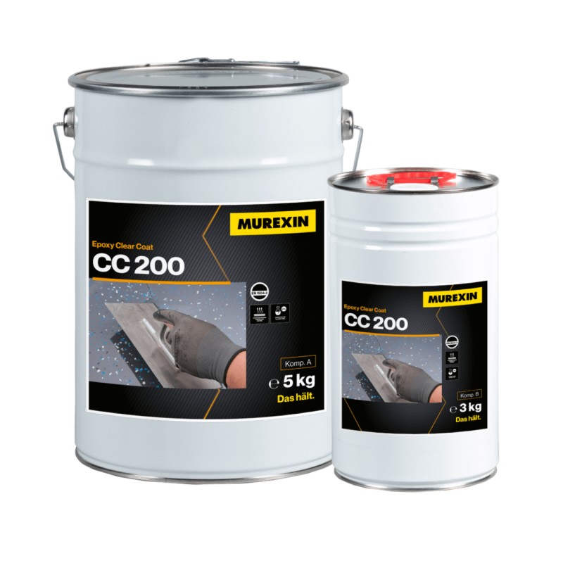 Murexin CC 200 Epoxi Clear Coat A+B komponens - 8 kg