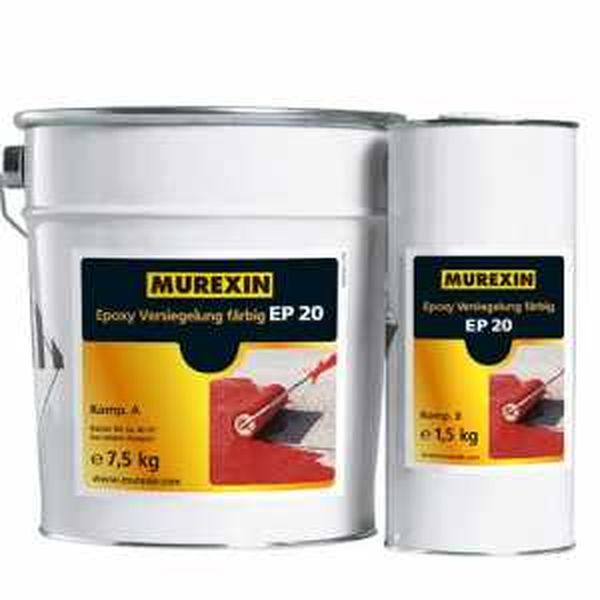 Murexin EP 20 színes epoxibevonat 9 kg - 2 komponens - B komponens -RAL 7032 kavicsszürke - 1,5 kg