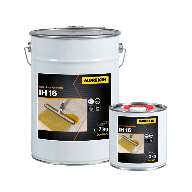 Murexin IH 16 epoxi impregnáló gyanta, A+B komponens - 9 kg