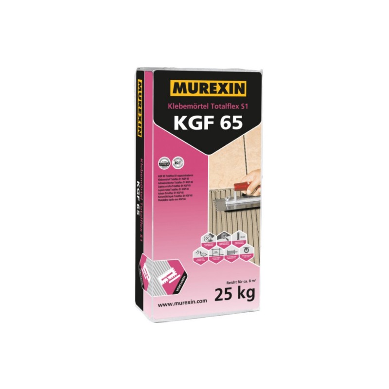 Murexin KGF 65 totál flex ragasztóhabarcs