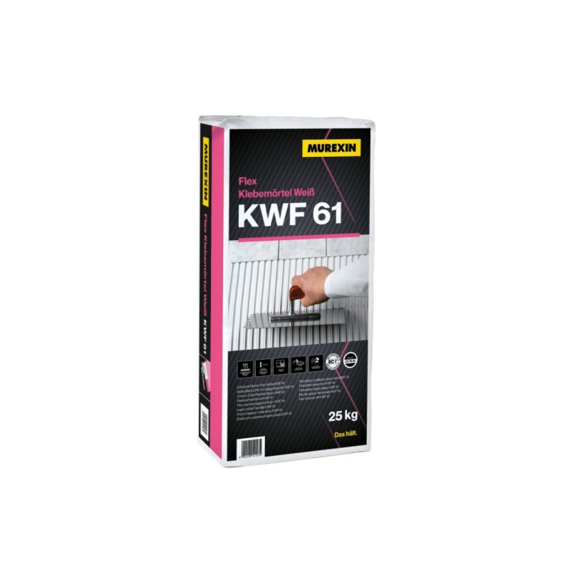 Murexin KWF 61 flex ragasztóhabarcs - fehér