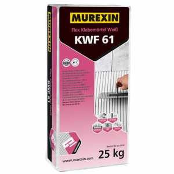 Murexin KWF 61 flex ragasztóhabarcs - fehér - 8 kg