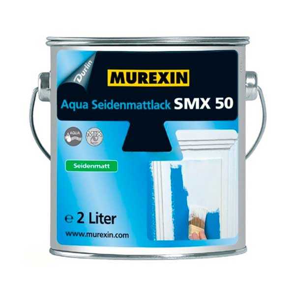 Murexin SMX 50 Aqua Selyemmatt parkettalakk transzparens 250 ml (pályavonal festéshez)