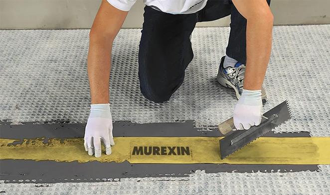 Murexin WDM 100 Vízszigetelő- és feszültségmentesítő membrán